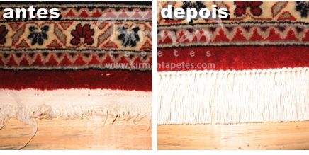 Restauração de Franjas em Tapetes