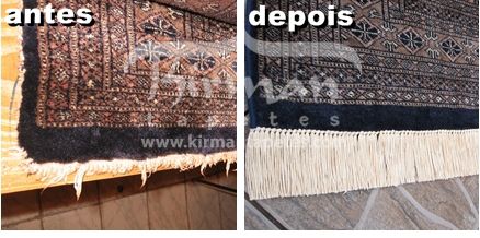Restauração de Franjas em Tapetes