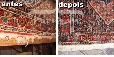 Restauração de Franjas em Tapetes