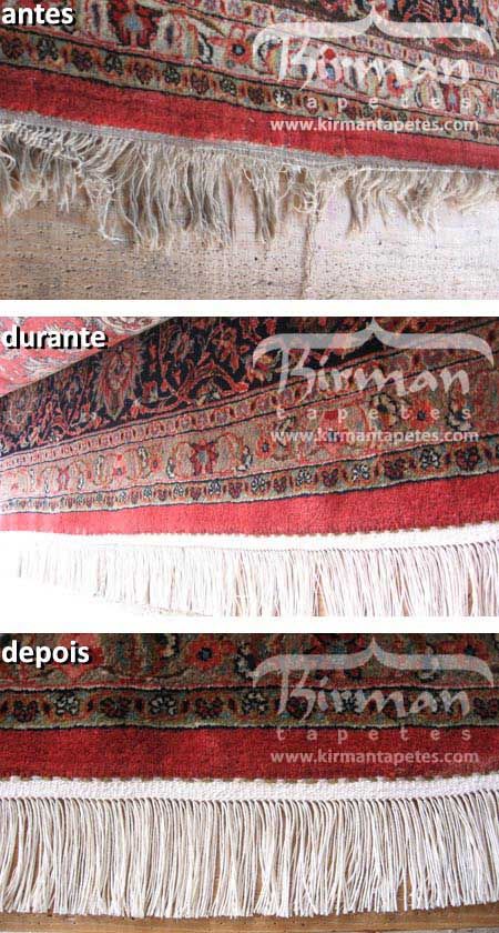 Restauração de Franja com Kilim