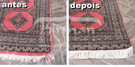 Restauração de Franjas em Tapetes